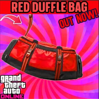 GTA RED DUFFLE BAG XBOX ONE SERIES X 