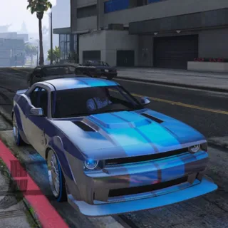 Modded Gauntlet Hellfire GTA ONLINE XBOX ONE 