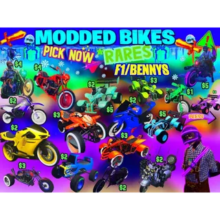 Modded Bikes |GTA ONLINE XBOXONE |PICK A BIKE NOW