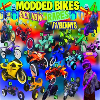 Modded Bikes |GTA ONLINE XBOXONE |PICK A BIKE NOW