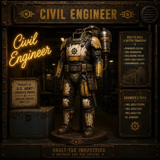 Civil Engineer set w/ Jetpack