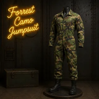 Forrest Camo Jumpsuit