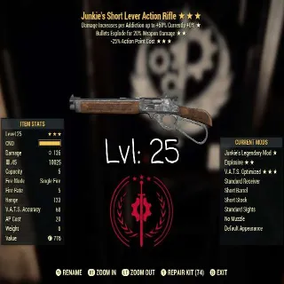 JE25 Lever Action Rifle