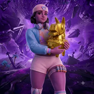 GOLD LOOTIN'  LLAMA 