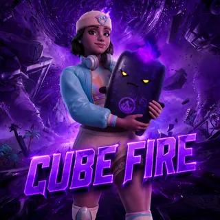 CUBE FIRE SPRITE (immediate delivery)