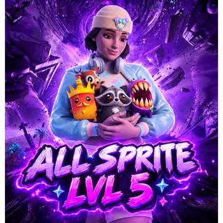 all Halloween sprites lvl 5