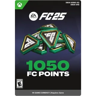 EA FC 25 - 1050 Points (Stockable - Xbox) GLOBAL