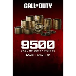 9500 COD POINTS
