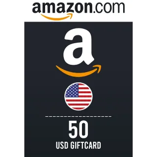 Amazon Gift Card 50 USD - USA