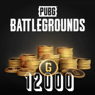 PUBG - 12000 G-Coin 