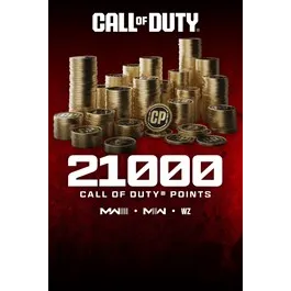 21000 COD POINTS