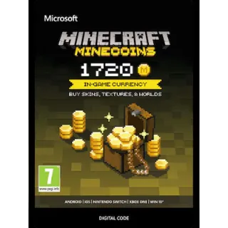 1720 Minecoins - Minecraft GLOBAL