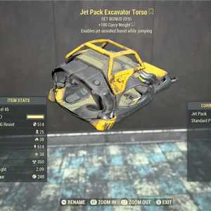 Excavator Jetpack
