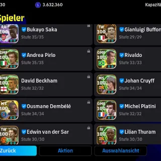 Premium eFootball mobile Account...