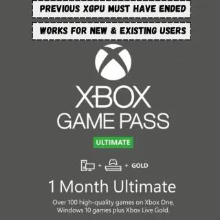 Xbox Game Pass 1-month