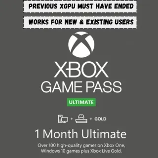 Xbox Game Pass 1-month