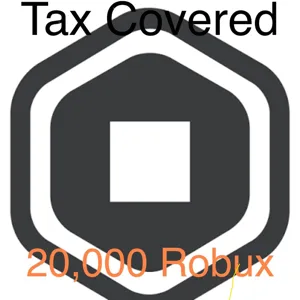 20,000 Robux (After Tax)