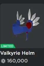 Limited | Valkyrie Helm Roblox - Game Items - Gameflip