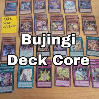 Yu-Gi-Oh Bujingi Deck Core