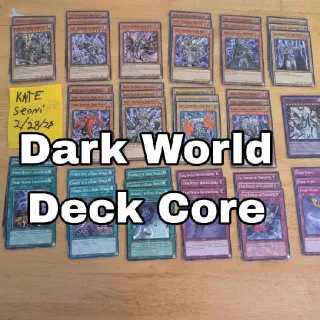 Yu-Gi-Oh Dark World Deck Core