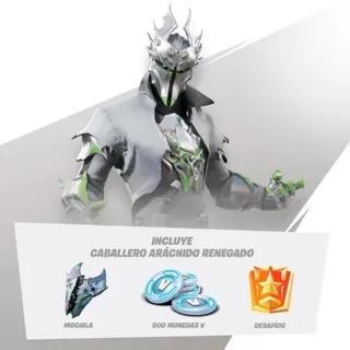 Fortnite Rogue Spider Knight Bundle + 500 V-Bucks