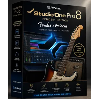 Studio One Pro 8 Fender x PreSonus Official Lifetime