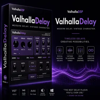 Valhalla DSP Delay - LIFETIME LICENSE