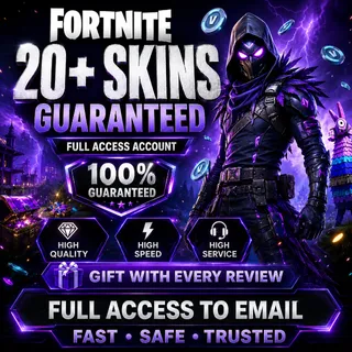 🔥 20+ SKINS — FORTNITE ACCOUNT (3 Accounts) | FULL ACCESS | ALL PLATFORMS | FAST DELIVERY [BN-20+S3-001]
