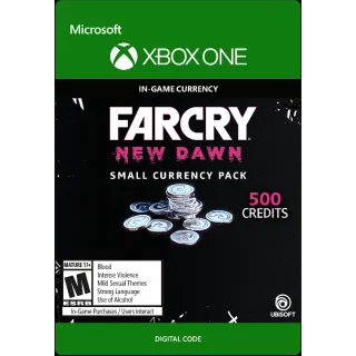 FAR CRY NEW DAWN SMALL CURRENCY PACK Microsoft Xbox One