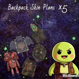 Backpack Skin Plans x5