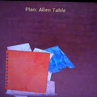 Alien Table