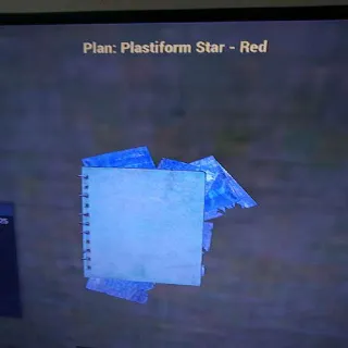 Plastiform Star Red