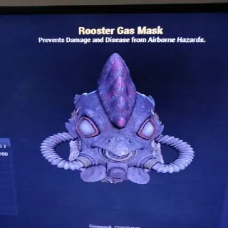 Rooster Gas Mask