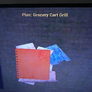 Grocery Cart Grill