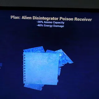 Alien Disintegrator Pois