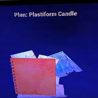 Plastiform Candle