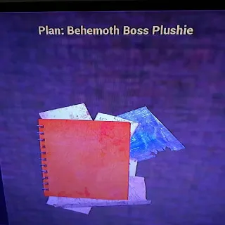 Behemoth Boss Plushie