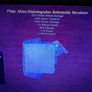 Alien Disintegrator Auto