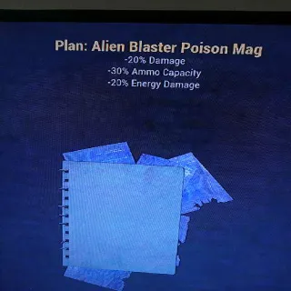 Alien Blaster Poison Mag