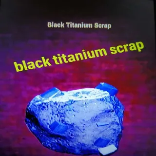 1k Black Titanium Scrap