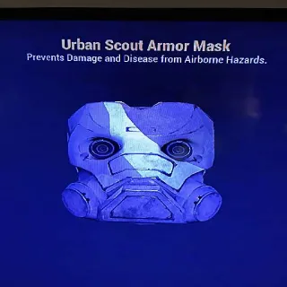 Urban Scout Armor Mask