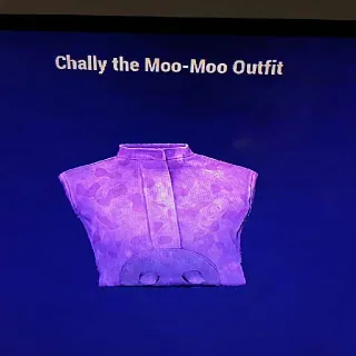 Chally Moo Moo Outfit W Mask