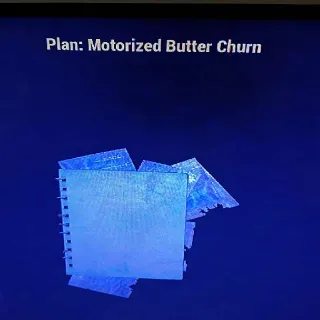 Motorized Butter Churn