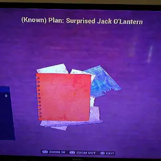 Surprised Jack O'lantern