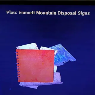 E M Disposal Signs