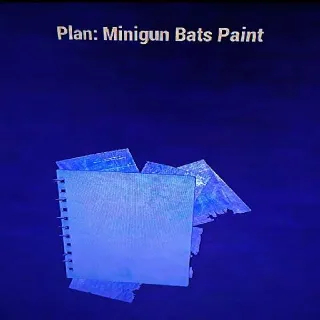 Minigun Bats Paint