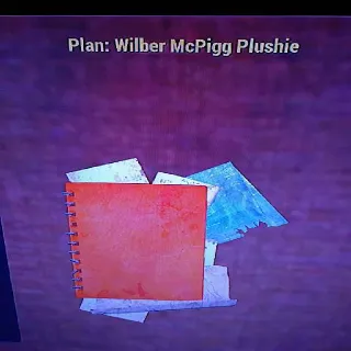 Wilbur Mcpigg Plushie