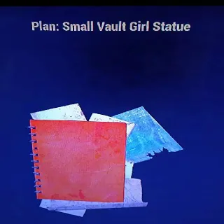 Small Vault Girl Statue