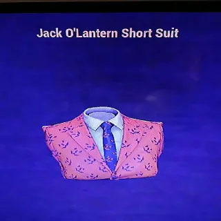 Jack O Lantern Short Suit