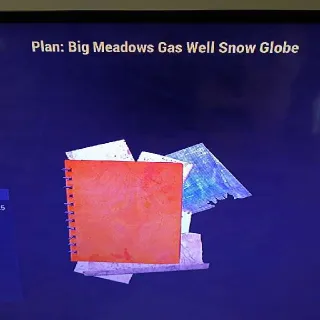Big Meadows Snow Globe